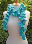 Curly Angora Scarf